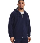 Under Armour Men's UA Rival Fleece FZ Hoodie Shirt Midnight Navy