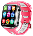 4G WIFI Smartwatch Kids Unlocked Phone Watch Touchscreen Digital Watch w/Camera