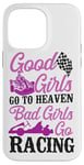 iPhone 14 Pro Max Go Kart Racing Girl Female Vintage Good Girls Go To Heaven Case