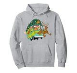 Christmas Scooby Doo Mystery Machine Reindeer Gang Pullover Hoodie