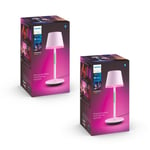 Philips Hue - 2 x Belle Portable Lamp White (Bundle)