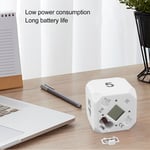 Cube Flip Timer Multi Use Portable Flip Timer Modes Adjustable ABS Scientific