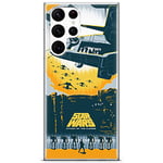 ERT GROUP mobile phone case for Samsung S22 ULTRA original and officially Licensed Star Wars pattern 022 optimally adapted to the shape of the mobile phone, case made of TPU