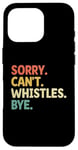 iPhone 16 Pro Sorry Can't Whistle Bye Referee Referees Game Sports Case