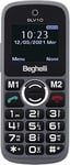 Beghelli Salvalavita Phone SLV10 GSM Facile avec Bouton SOS, Gris