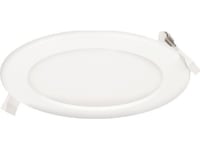 Orno Eurus Led 12W, Downlight, Infälld, Cirkulär, 800Lm, 3000K, Vit, Inbyggd Led-Strömförsörjning