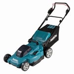 Batteridriven gräsklippare Makita DLM538CT2; 2x18 V; 2x5,0 Ah batt.