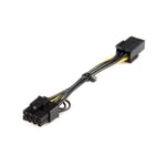 StarTech.com Câble adaptateur d'alimentation PCI-Express 6 broches vers 8 broches