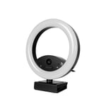 Arozzi Occhio True Privacy Ring Light Webcam, 1080p