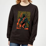 Marvel Avengers Black Panther Collage Women's Sweatshirt - Black - M - Noir