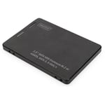 Adaptateur disque dur - DIGITUS - 2.5 pouces - SATA III - Compatible SSD M.2 - Installation facile