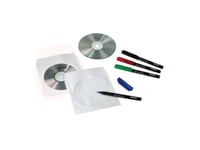 Hama Cd-Rom Paper Sleeves - Cd-Fodral - Kapacitet: 1 Cd - Vit (Paket Om 50)