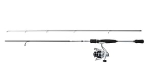 Mitchell MX1 – Leurre Spinning Combo, Canne à pêche et Moulinet, Combos Spinning Combos, Pêche carnassier, brochet/Perche, Sandre, Unisexe, argenté/Noir, 2,13 m | 7-20 g