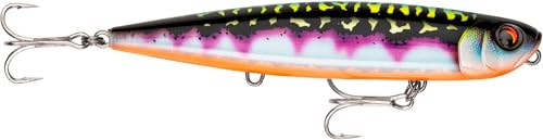 Rapala - Leurre de Pêche Precision Xtreme Pencil Exo Construction Plastique - Leurre Mer Flottant - Profondeur de Nage Surface - Taille 12,7cm / 26g - Fabriqué en Estonie - Toman