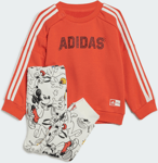 Adidas Adidas Adidas X Disney Mickey Mouse Crewneck And Jogger Set Treenivaatteet BRIGHT RED / OFF WHITE / BLACK