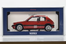 PEUGEOT 205 GTI 1.9 1991 MKII VALLELUNGA RED NOREV 184846 1:18 PHASE 2 ROUGE ROT