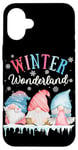 iPhone 16 Plus Walking In A Winter Wonderland Christmas Cute Gnome Matching Case