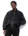 Schott Recycled Nylon MA-1 90's Fit Bomber Jacket (Svart, 3XL) 3XL Svart