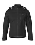 KUTOOK Veste Softshell Randonnée Hommes d'hiver Imperméable Coupe-vent Veste Polaire Cyclisme Homme Veste de Sport en Plein Air BK-L