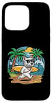 Coque pour iPhone 15 Pro Max West Highland White Terrier sur la plage