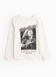 Harry Potter Hermione Print Long Sleeve Top 5 years White Years female