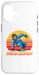 Coque pour iPhone 16 Breaksquatch Break Dancing Sasquatch B-Boy Bigfoot 80s Funny