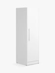 Little Acorns Athena Single Wardrobe, White