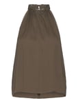 Dante6 D6Fame Pleated Halter Top Khaki Green