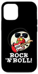 Coque pour iPhone 14 Pro Jeu de mots à sushi Rock and Roll Funny