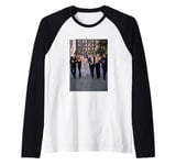 Friends Television Series Out In New York Photo Raglan Baseball Tee