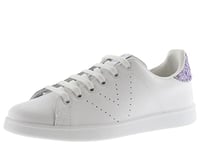 Victoria Femme Piel & Glitter, Tennis Cuir Basket, Lia, 41 EU