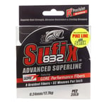 Sufix 832 Braid 120M 0,28mm Black Mamba