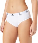 adidas Women's Bikini Briefs, White, XS