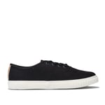 Timberland Womenss Newport Bay Bumper Toe Ox Trainers in Black Canvas (archived) - Size UK 4