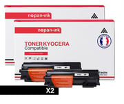 TONER TK17 TK17 Noir x 2 Compatible pour KYOCERA-NOPAN-INK Kyocera FS-1000 Kyocera FS-1000 Arztdrucker Kyocera FS-1000 N Kyocera FS-1000 Plus Kyocera FS-1000 Plus N Kyocera FS-1000 Plus PS Kyocera FS-1000 Plus PSN Kyocera FS-1010 Kyocera FS-1010 N K