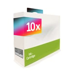 10x MWT Cartridge XL Alternative for Epson Stylus Office BX-625 BX-535