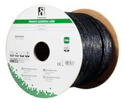 DELTACO Cat6A Outdoor cable SFTP black 100m