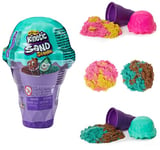 Kinetic Sand Sable Magique Cornet DE Glace Sable PARFUME 113 G - Sable Cinétique et Coloré - Alternative Pâte à Modeler - 6058757 - Modèle Aléatoire - Jouet Enfant 3 Ans et +