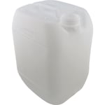 Vannbeholder i hardplast, 10 liter, klar