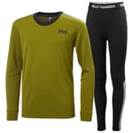 Helly Hansen HH Lifa Active, setti, junior, vihreä