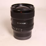 Sony Used FE 24mm f/1.4 GM Lens