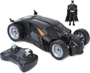 DC Comics, Batman Batmobile Remote Control Car, Easy to Drive, Compatible with B