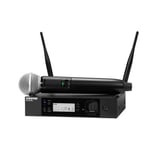 Shure -GLXD24R+UK/SM58-Z4- Digital Wireless Rack System with SM58® Voc