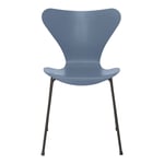 Fritz Hansen - Sjuan 3107 Dusk Blue Färgad Ask/Warm Graphite - Matstolar