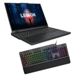 Pack PC Portable Gamer LENOVO Legion Pro 5 - 16" 165Hz - R7 7745HX - RAM 16 Go - SSD - RTX 4070 - Sans Windows et Clavier K500 RGB