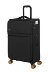 it luggage Lykke 28" Softside Checked 8 Wheel Spinner, Black, 28", Lykke 28" Softside Checked 8 Wheel Spinner