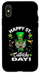 Coque pour iPhone X/XS Cat St Patricks Day St Catricks Day Lucky Charm Cats Lovers