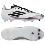 adidas F50 Messi League Fg/ag Triunfo Estelar - Hvit/sort/lilla Barn, størrelse 29