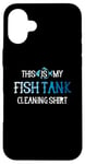 Coque pour iPhone 16 Plus This Is My Fish Tank Cleaning Staff Aquarist Vintage