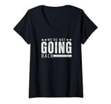 Womens We're Not Going Back Harris for President V-Neck T-Shirt